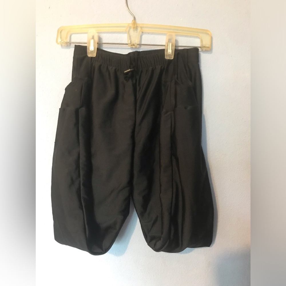 Vintage L.L. Bean 90s Stirrup Pants Fleece Lined Black Leggings Cold Weather Sm